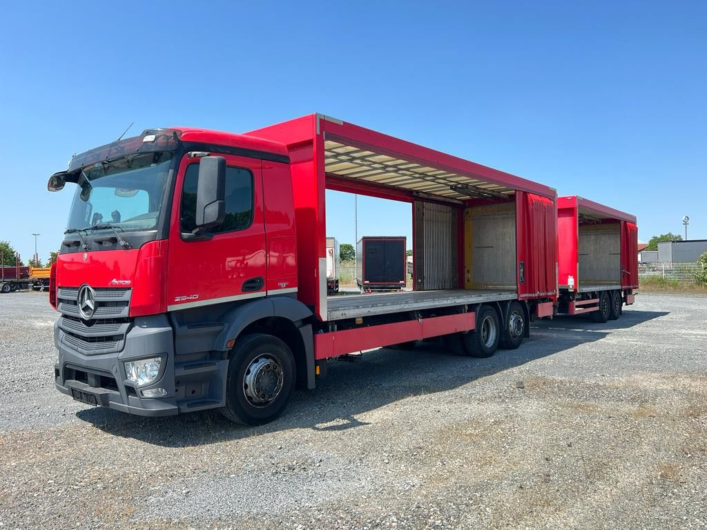 Mercedes-Benz Antos 2540 L 6x2 Pritsche LBW Coca Cola, 8,2m Ge - 侧帘卡车:图5 Mercedes-Benz Antos 2540 L 6x2 Pritsche LBW Coca Cola, 8,2m Ge - 侧帘卡车:图5