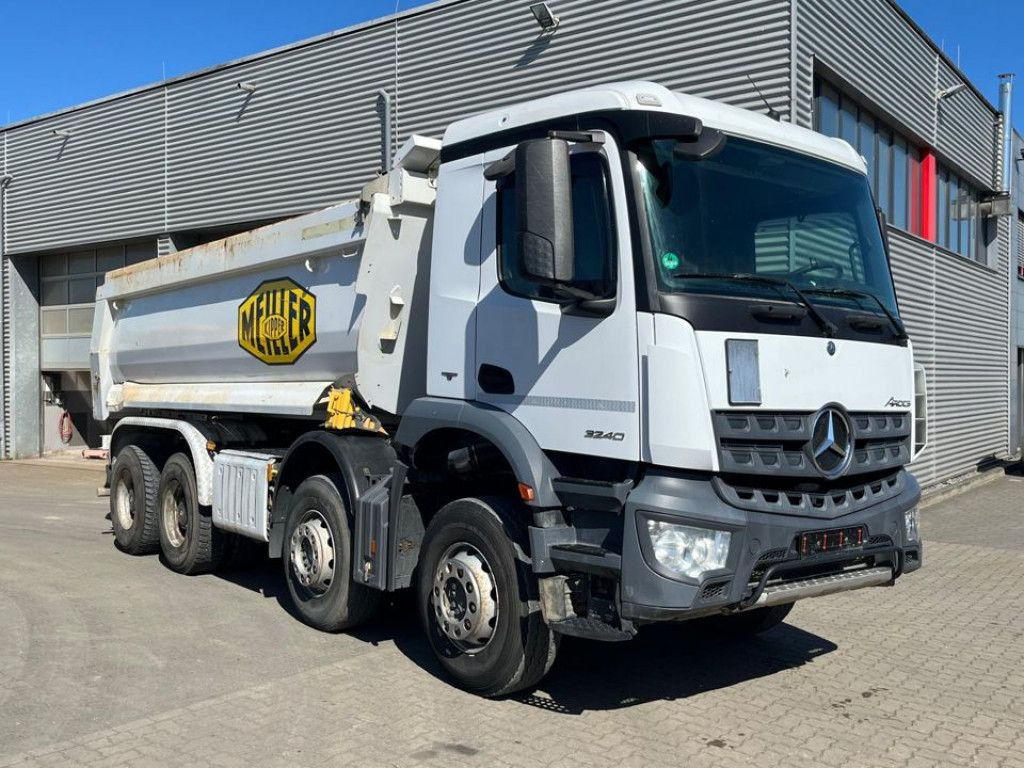 Mercedes-Benz Arocs 3240 B 8x4 4 Achs Muldenkipper Meiller - 翻斗车:图2 Mercedes-Benz Arocs 3240 B 8x4 4 Achs Muldenkipper Meiller - 翻斗车:图2
