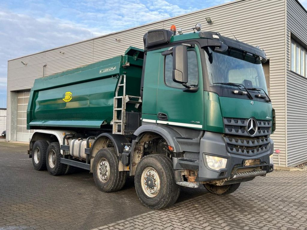Mercedes-Benz Arocs 4145 8x8 4 Achs Muldenkipper Meiller - 翻斗车:图2 Mercedes-Benz Arocs 4145 8x8 4 Achs Muldenkipper Meiller - 翻斗车:图2
