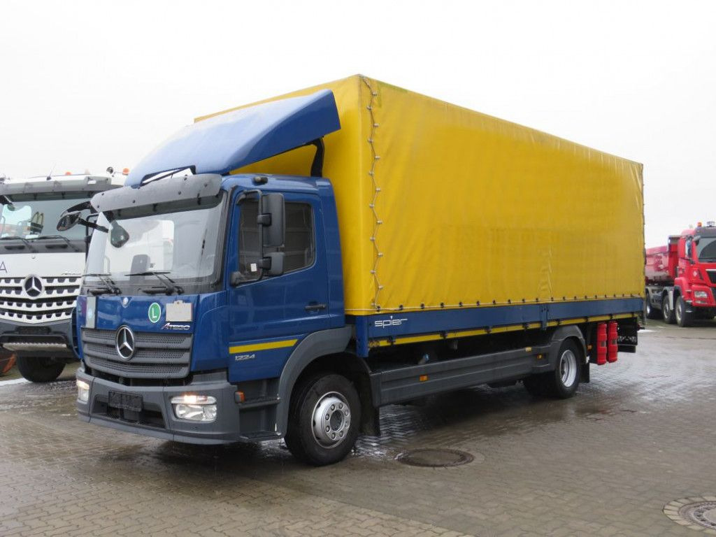 Mercedes-Benz Atego 1224 L Pritsche LBW LBW 1.5to - 侧帘卡车:图1 Mercedes-Benz Atego 1224 L Pritsche LBW LBW 1.5to - 侧帘卡车:图1