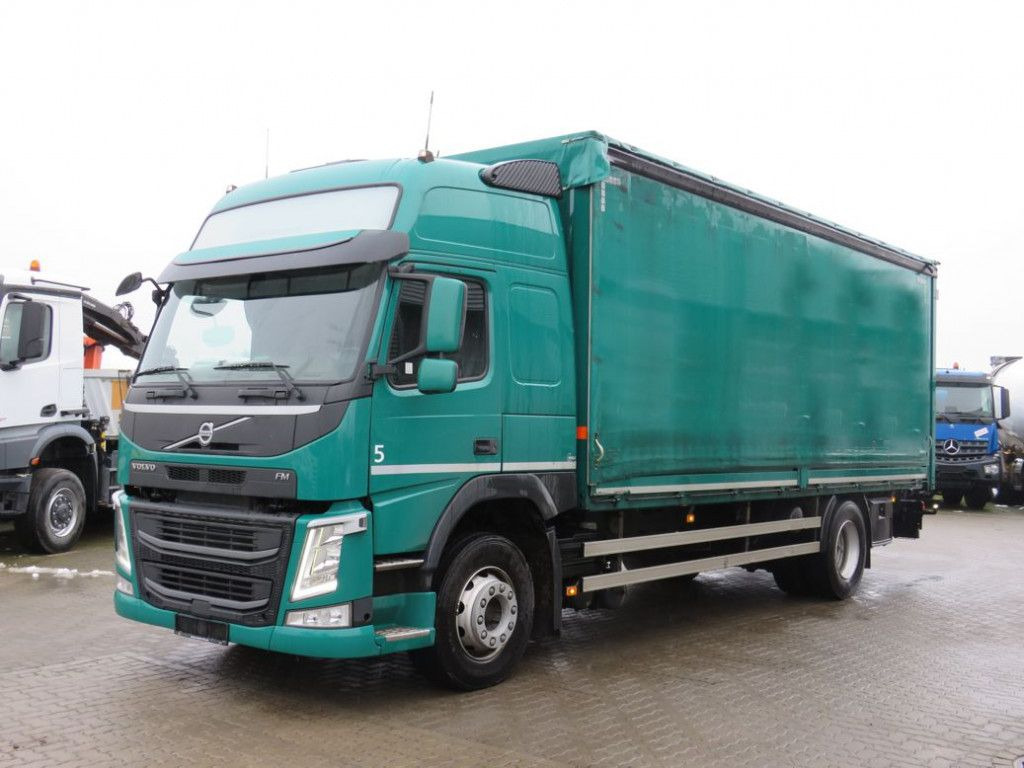 Volvo FM 380 Pritsche LBW LBW 2to Tautli.+Edscha - 侧帘卡车:图1 Volvo FM 380 Pritsche LBW LBW 2to Tautli.+Edscha - 侧帘卡车:图1