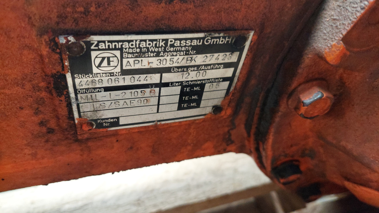 Schopf F106 spare parts - 备件 适用于 地面支援设备:图5 Schopf F106 spare parts - 备件 适用于 地面支援设备:图5