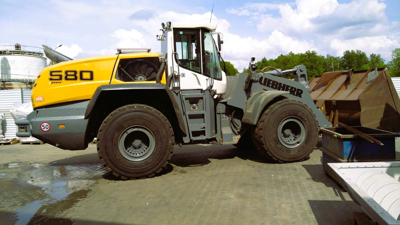 LIEBHERR L580 X POWER - 轮式装载机:图1 LIEBHERR L580 X POWER - 轮式装载机:图1