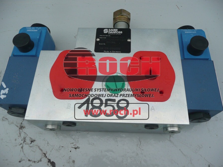 SAUER DANFOSS 511260 + DG4V3 2AL MUG7 60 + G507847 12VDC 30W + 04110503 9920000 - 液压阀 适用于 碾压机:图1 SAUER DANFOSS 511260 + DG4V3 2AL MUG7 60 + G507847 12VDC 30W + 04110503 9920000 - 液压阀 适用于 碾压机:图1