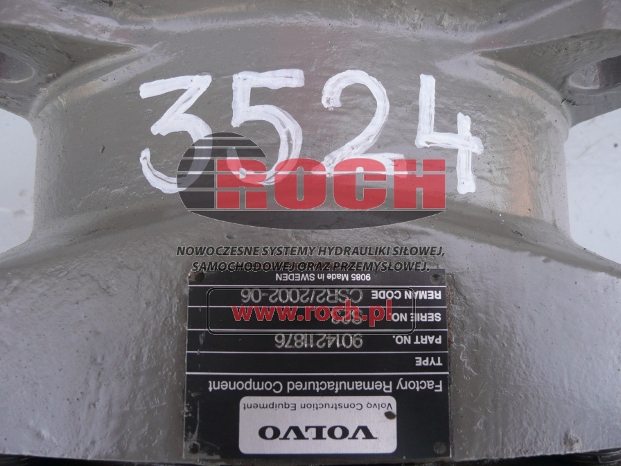 VOLVO 9014211876 CRS2/2002-06 - 液压马达 适用于 建筑机械:图2 VOLVO 9014211876 CRS2/2002-06 - 液压马达 适用于 建筑机械:图2