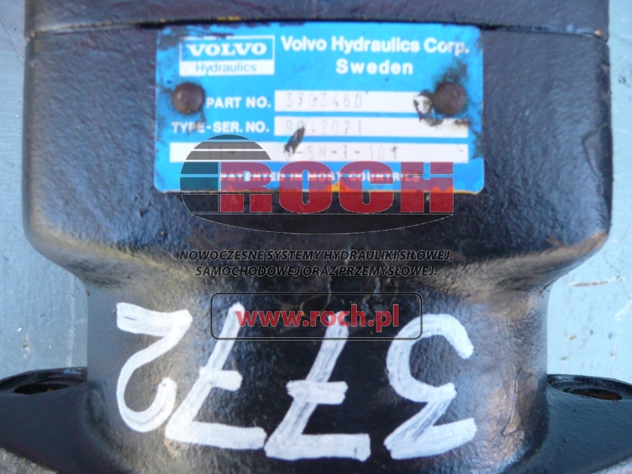 VOLVO F11-19-MU-SN-T-101 3703460 - 液压马达 适用于 建筑机械:图2 VOLVO F11-19-MU-SN-T-101 3703460 - 液压马达 适用于 建筑机械:图2