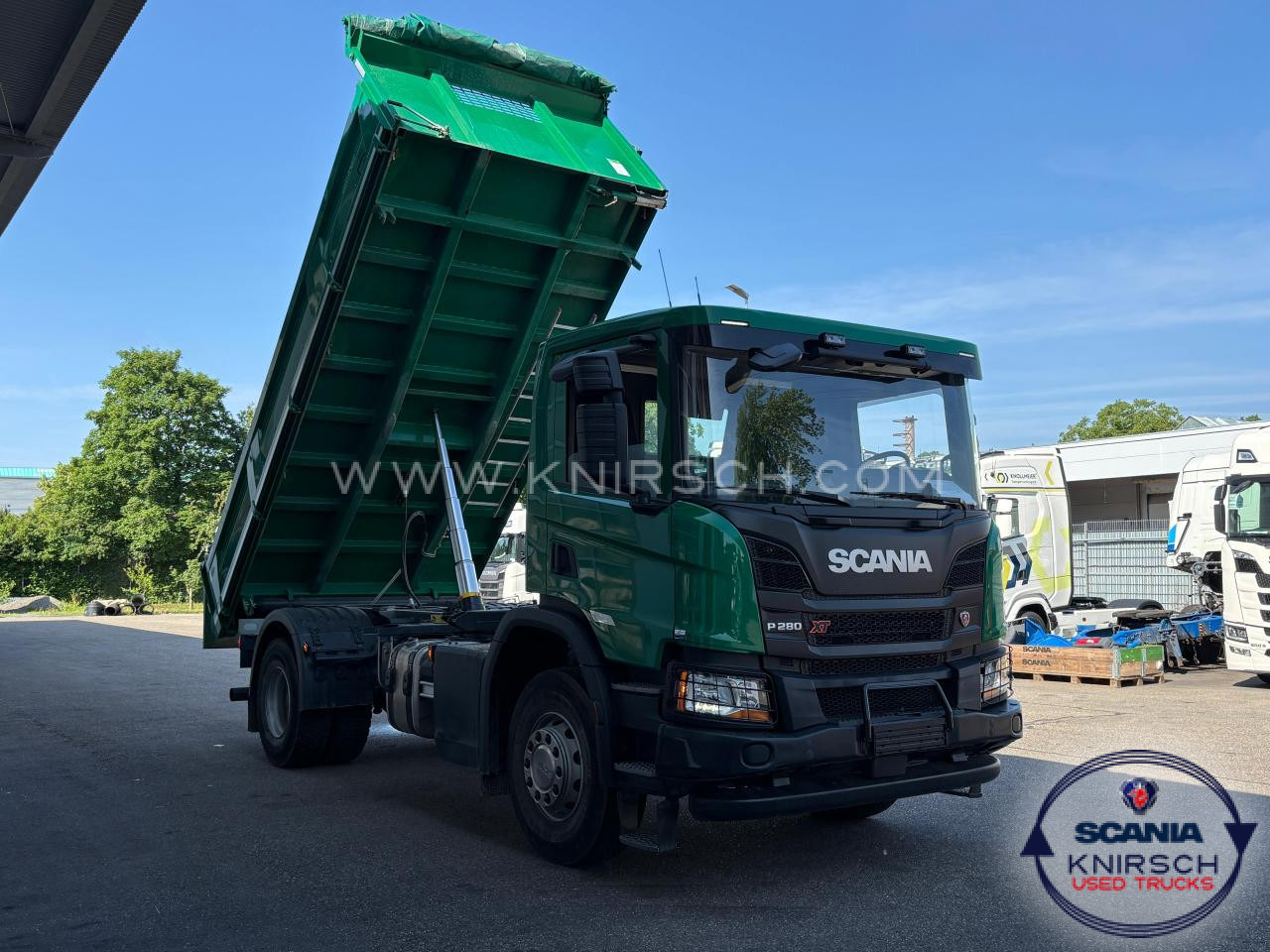SCANIA P280B4x2HZ 3-Seiten Kipper / Bordmatic / HYVA - 翻斗车:图5 SCANIA P280B4x2HZ 3-Seiten Kipper / Bordmatic / HYVA - 翻斗车:图5