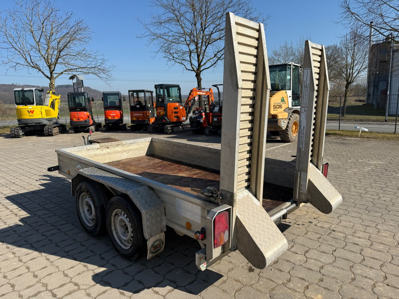 BAOS M303116, Baumaschinen Transportanhänger 3 t - 低装载拖车:图3 BAOS M303116, Baumaschinen Transportanhänger 3 t - 低装载拖车:图3