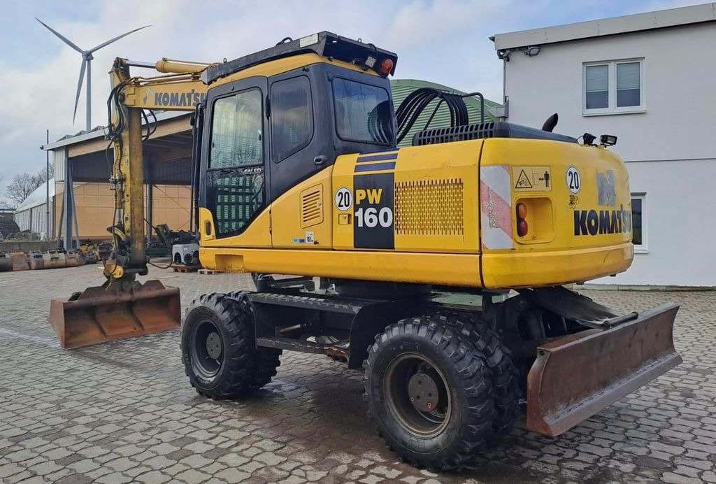 Komatsu PW 160-7, Bj 07, 7050 BH, hydr. VA, MS10, GLV - 轮式挖掘机:图3 Komatsu PW 160-7, Bj 07, 7050 BH, hydr. VA, MS10, GLV - 轮式挖掘机:图3