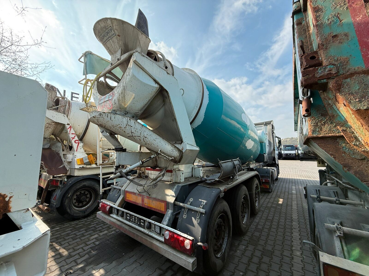 Betonmischer-Auflieger Euromix 12 m³ mit Motor - 半挂车:图3 Betonmischer-Auflieger Euromix 12 m³ mit Motor - 半挂车:图3