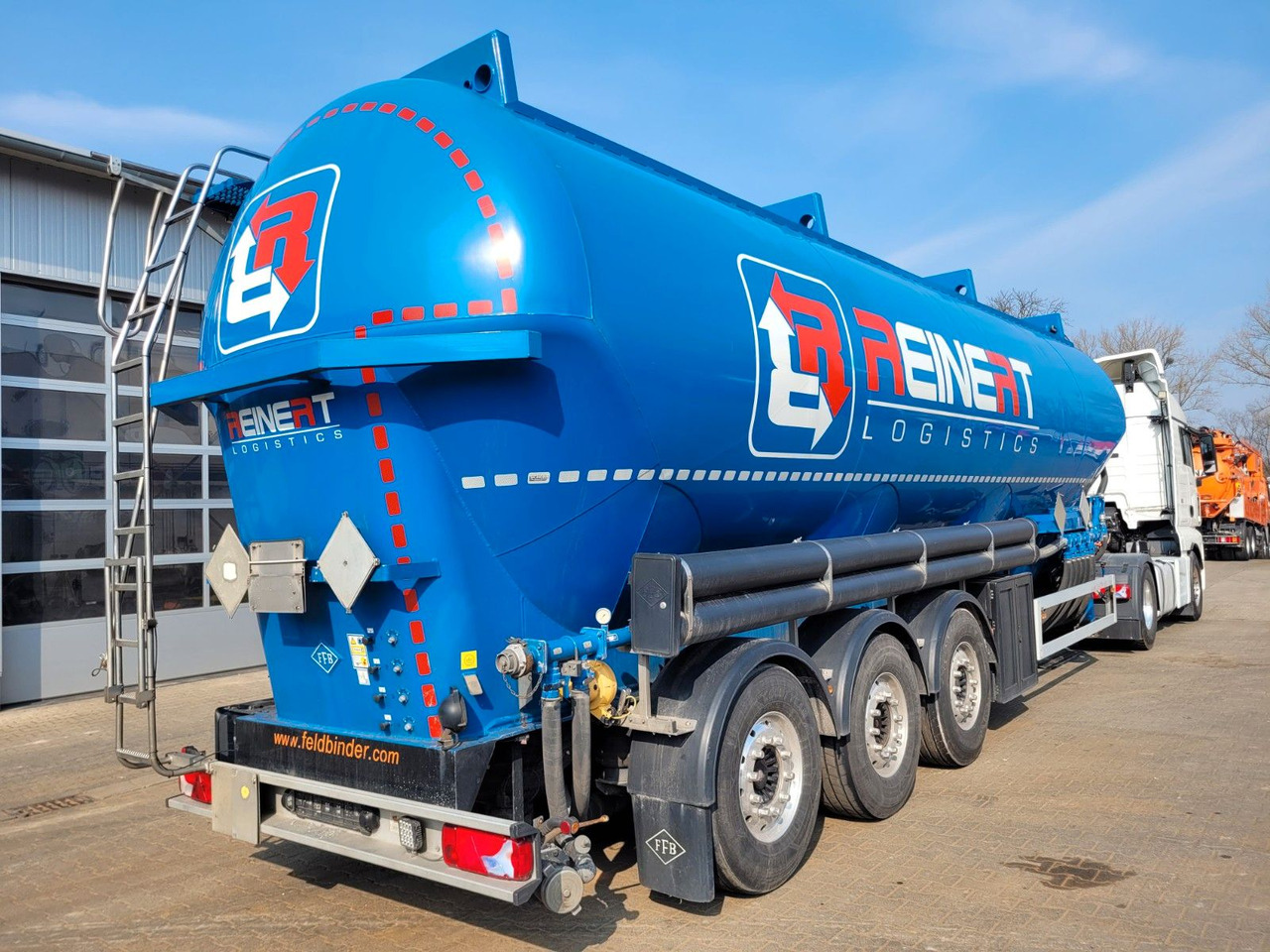 Feldbinder EUT 56.3 Liegend Silo mit ADR AT *56.000 L - 筒仓拖车:图5 Feldbinder EUT 56.3 Liegend Silo mit ADR AT *56.000 L - 筒仓拖车:图5