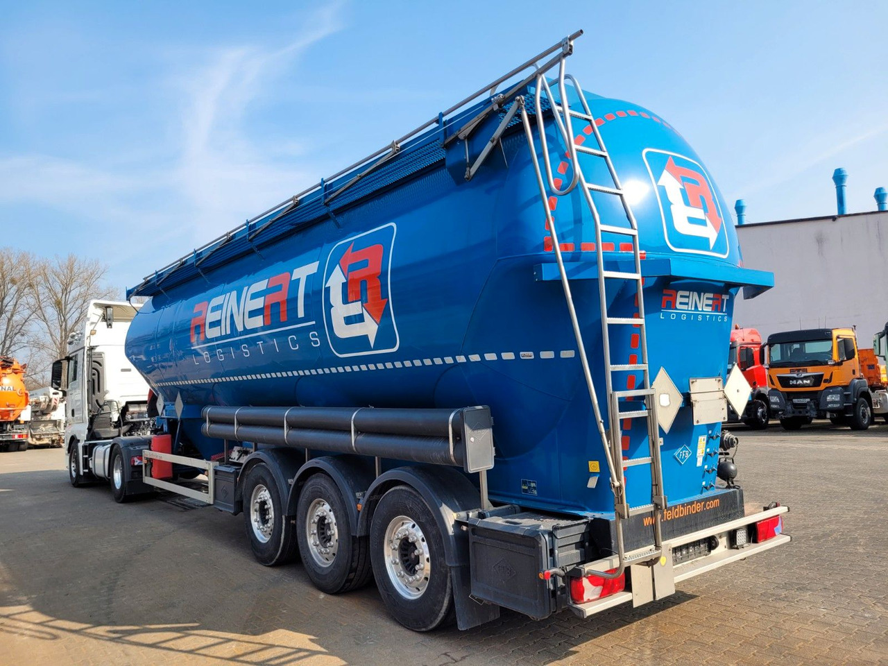 Feldbinder EUT 56.3 Liegend Silo mit ADR AT *56.000 L - 筒仓拖车:图3 Feldbinder EUT 56.3 Liegend Silo mit ADR AT *56.000 L - 筒仓拖车:图3
