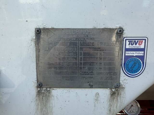 Feldbinder KIP 60.3 Silo 60.000 L 3 Achse ADR - 筒仓拖车:图5 Feldbinder KIP 60.3 Silo 60.000 L 3 Achse ADR - 筒仓拖车:图5