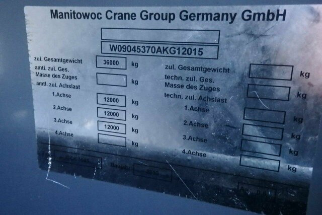 Grove GCK 3045 CITY KRAN 45 Ton - 5800 Std - 移动式起重机:图5 Grove GCK 3045 CITY KRAN 45 Ton - 5800 Std - 移动式起重机:图5