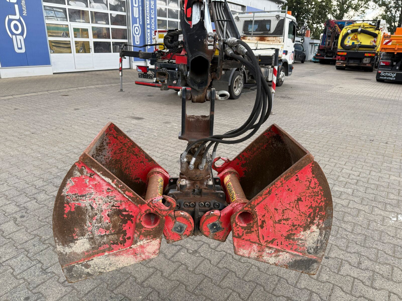 翻斗货车 MAN TGL 8.220 4x2 Kipper Kran Palfinger 7.001-K A：图21