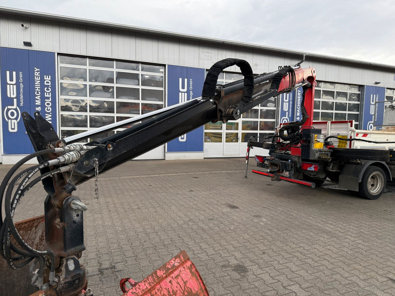 翻斗货车 MAN TGL 8.220 4x2 Kipper Kran Palfinger 7.001-K A：图20