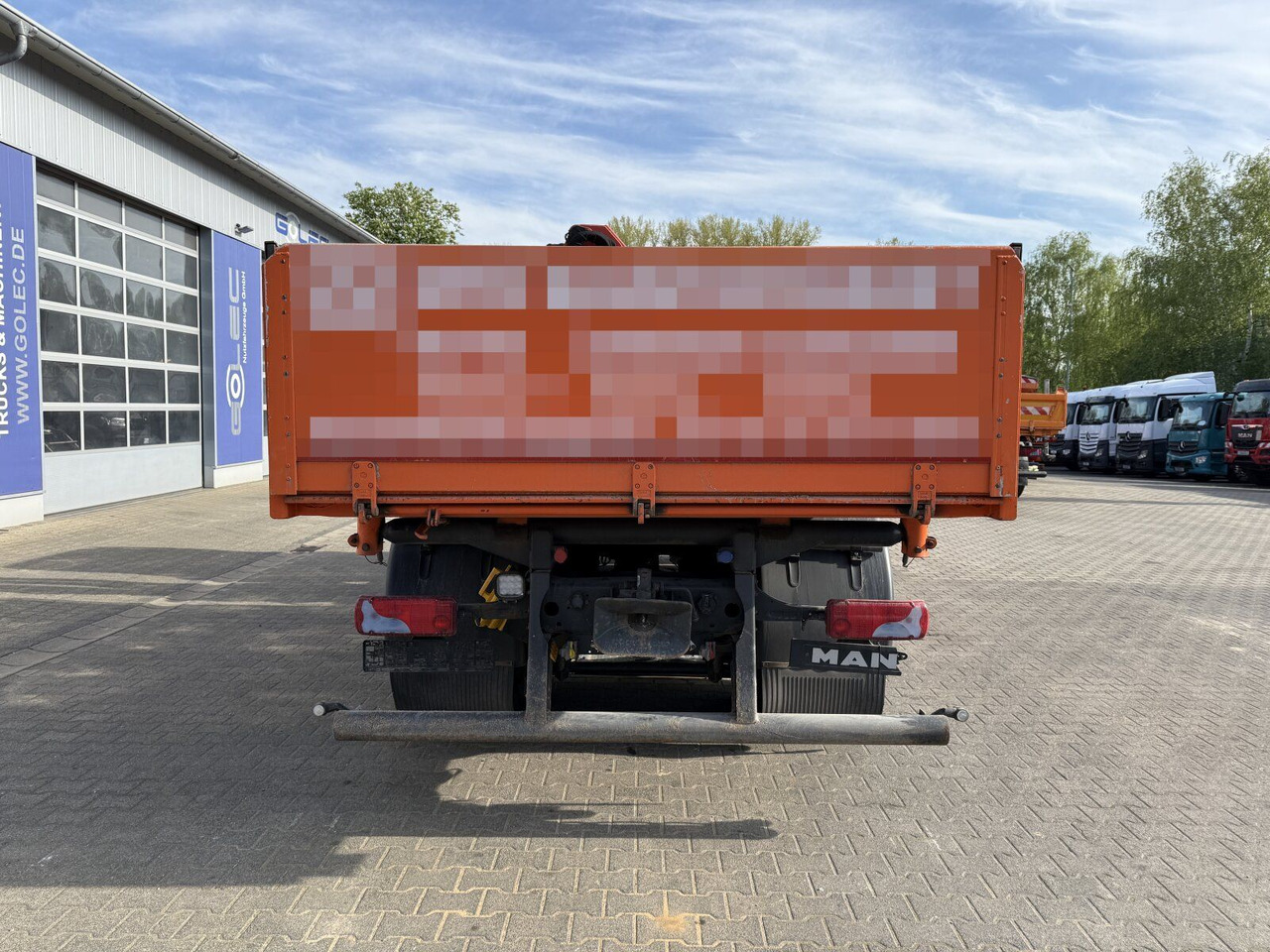 MAN TGM 18.340 4x2 Euro 6 Kipper Kran PK8501K - 翻斗车, 起重车:图4 MAN TGM 18.340 4x2 Euro 6 Kipper Kran PK8501K - 翻斗车, 起重车:图4