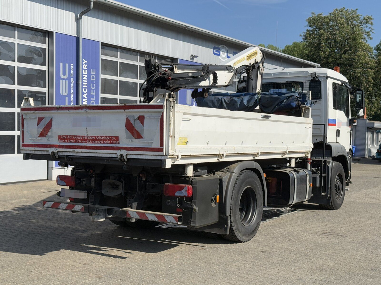 MAN TGS 18.480 4x4H Winter. Kipper Kran PALFINGER 12 - 翻斗车, 起重车:图5 MAN TGS 18.480 4x4H Winter. Kipper Kran PALFINGER 12 - 翻斗车, 起重车:图5