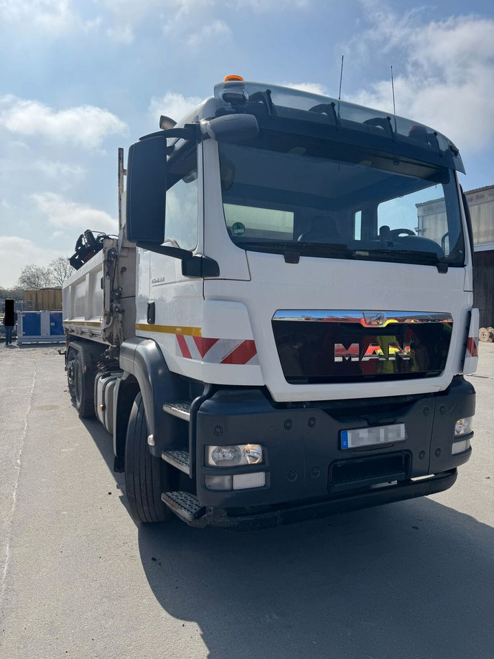 MAN TGS 26.400 6x2*4 Kipper Bordm. Kran ATLAS 172.3E - 翻斗车, 起重车:图1 MAN TGS 26.400 6x2*4 Kipper Bordm. Kran ATLAS 172.3E - 翻斗车, 起重车:图1