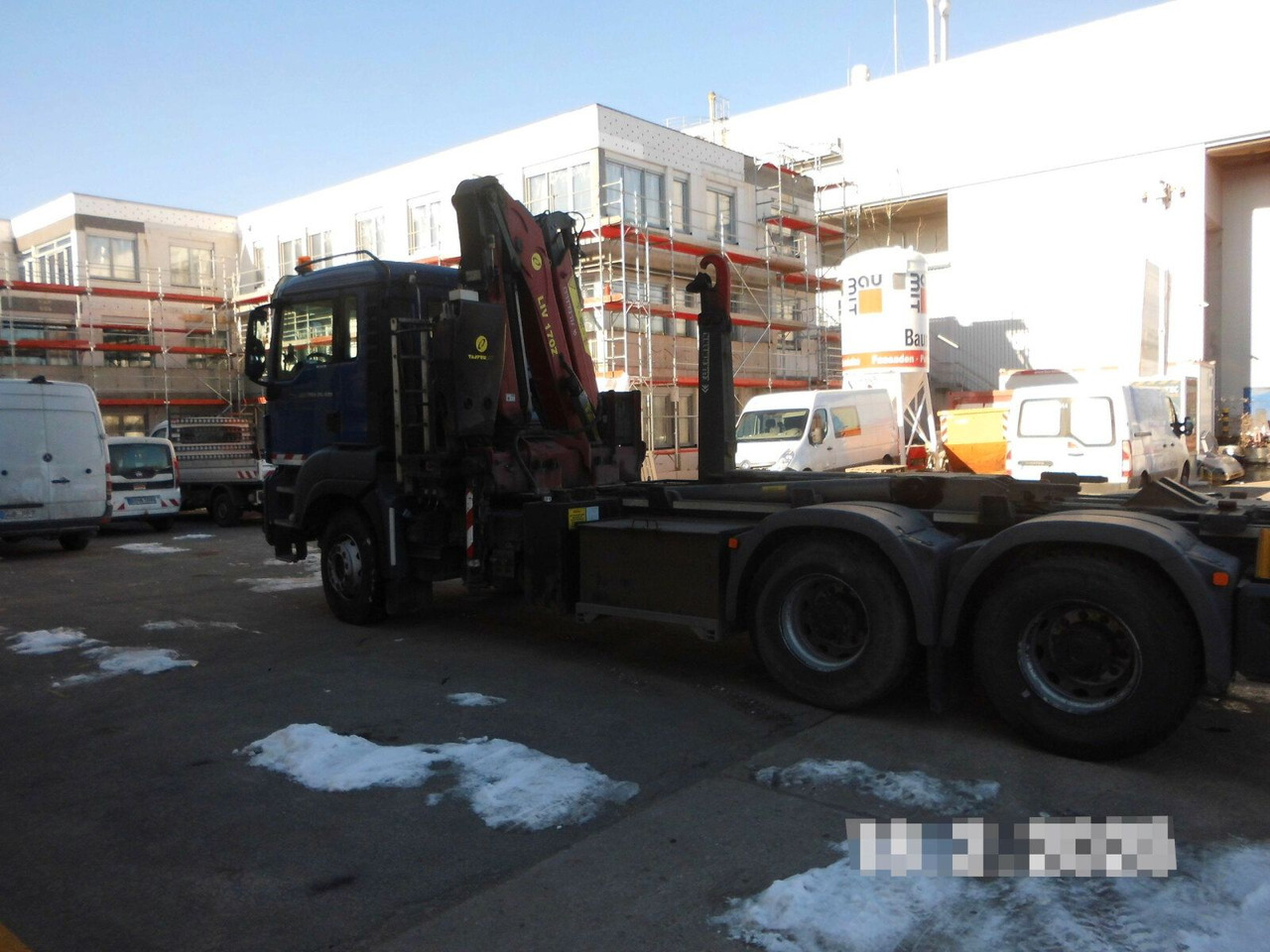 MAN TGS 28.480 6x4 Abrollkipper + Kran bis 4,63 T - 吊钩升降车, 起重车:图4 MAN TGS 28.480 6x4 Abrollkipper + Kran bis 4,63 T - 吊钩升降车, 起重车:图4