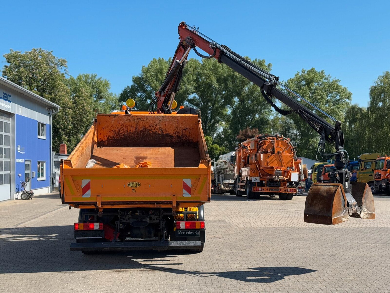 Mercedes-Benz ACTROS 2044 4x4 Kipper Kran ATLAS 65.2 A2L 租赁 Mercedes-Benz ACTROS 2044 4x4 Kipper Kran ATLAS 65.2 A2L：图8