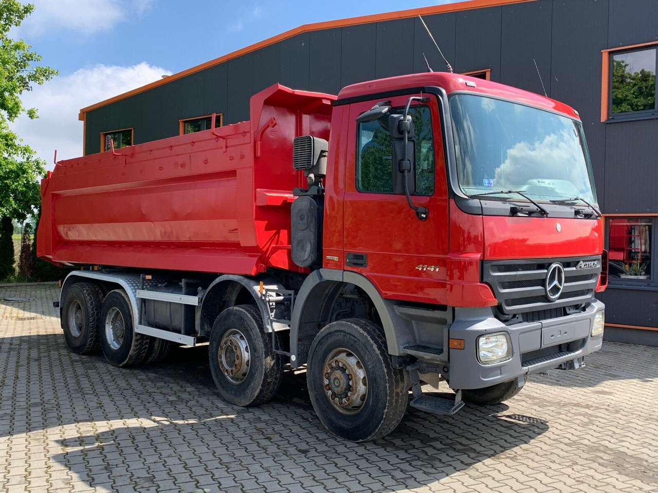 Mercedes-Benz ACTROS 4141 EURO4 8x8 Muldenkipper - 翻斗车:图1 Mercedes-Benz ACTROS 4141 EURO4 8x8 Muldenkipper - 翻斗车:图1