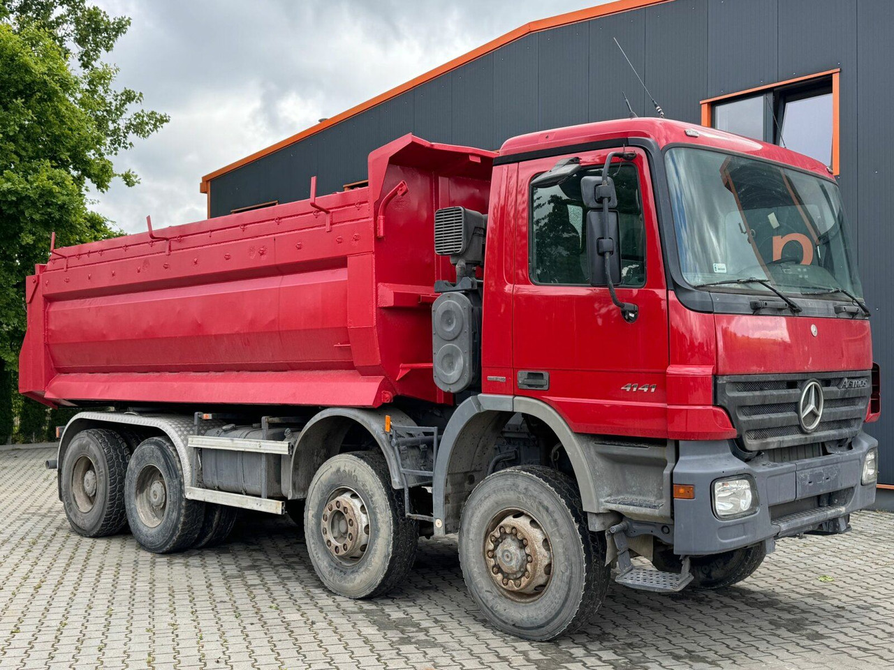 Mercedes-Benz ACTROS 4141 EURO4 8x8 Muldenkipper - 翻斗车:图1 Mercedes-Benz ACTROS 4141 EURO4 8x8 Muldenkipper - 翻斗车:图1