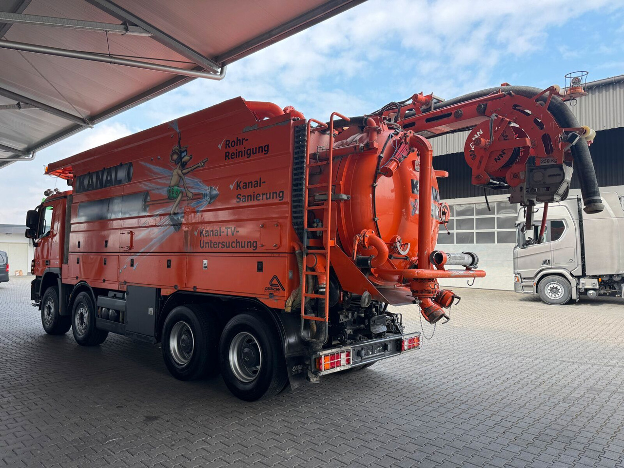 Mercedes-Benz ACTROS 4148 8x4 Kanalreiniger & Wasserrückgewinn - 真空车:图5 Mercedes-Benz ACTROS 4148 8x4 Kanalreiniger & Wasserrückgewinn - 真空车:图5