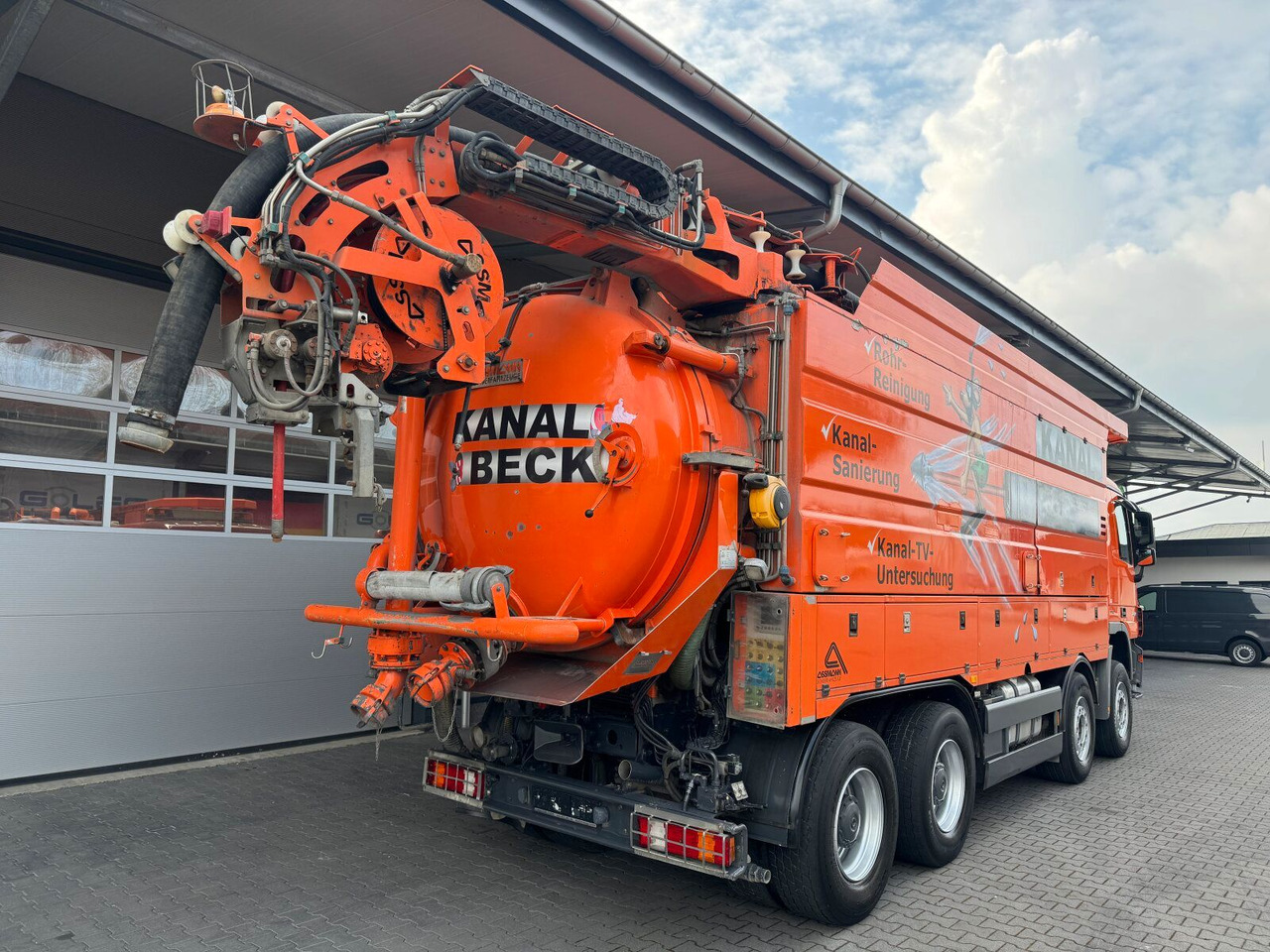 Mercedes-Benz ACTROS 4148 8x4 Kanalreiniger & Wasserrückgewinn - 真空车:图4 Mercedes-Benz ACTROS 4148 8x4 Kanalreiniger & Wasserrückgewinn - 真空车:图4