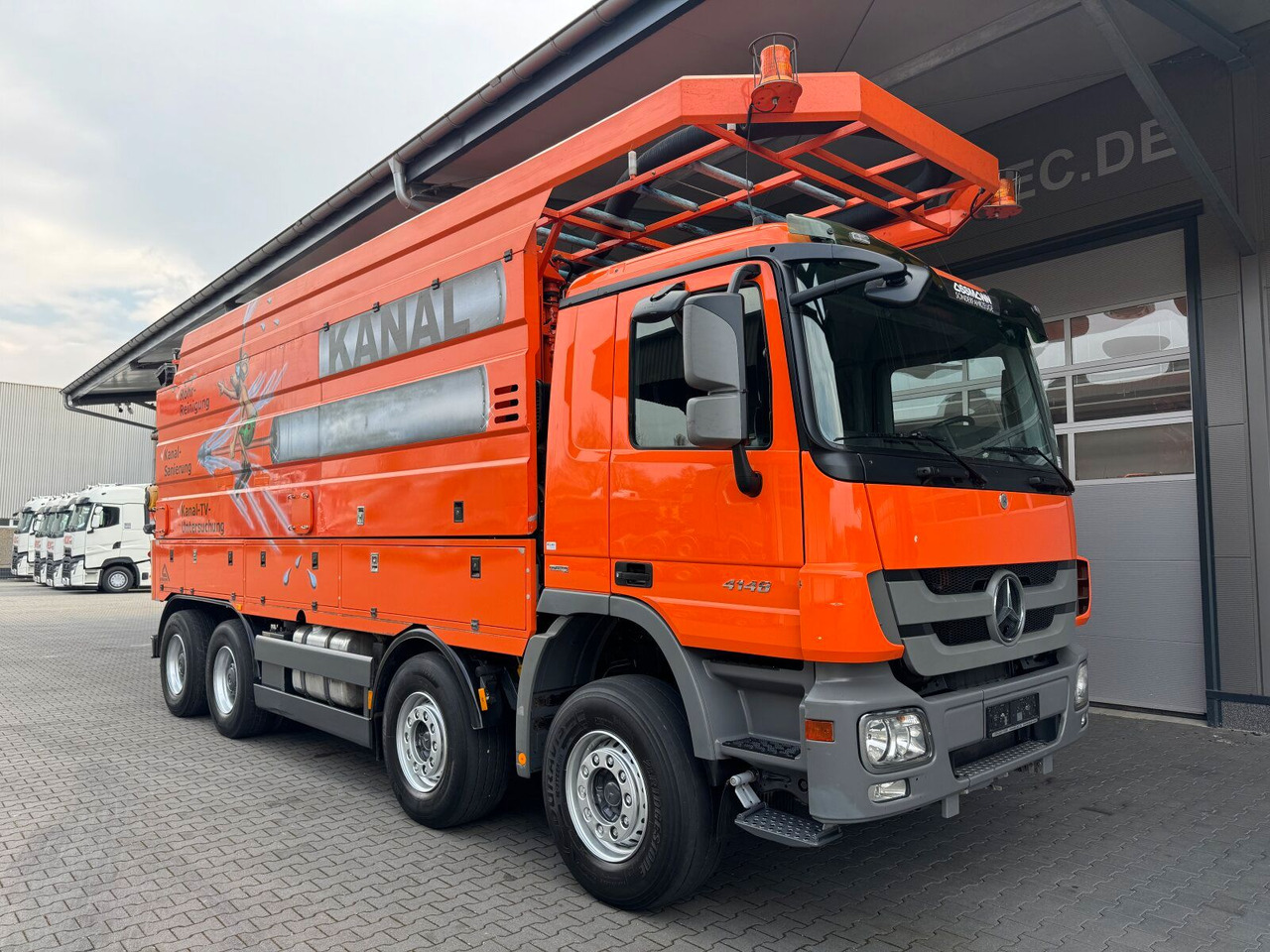 Mercedes-Benz ACTROS 4148 8x4 Kanalreiniger & Wasserrückgewinn - 真空车:图1 Mercedes-Benz ACTROS 4148 8x4 Kanalreiniger & Wasserrückgewinn - 真空车:图1