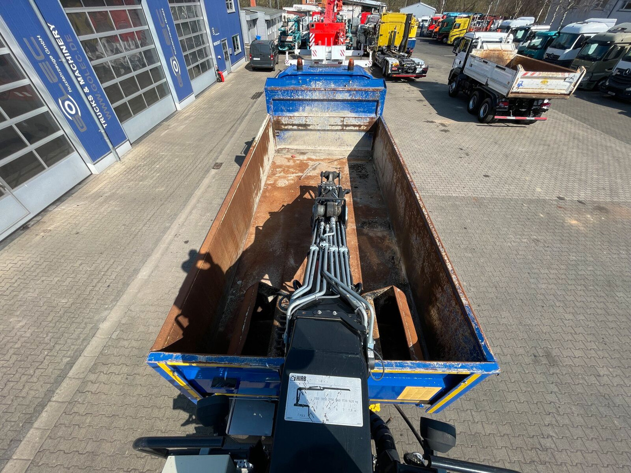 Mercedes-Benz AROCS 2536 6x2*4 Kipper Kran HIAB - 起重车:图5 Mercedes-Benz AROCS 2536 6x2*4 Kipper Kran HIAB - 起重车:图5