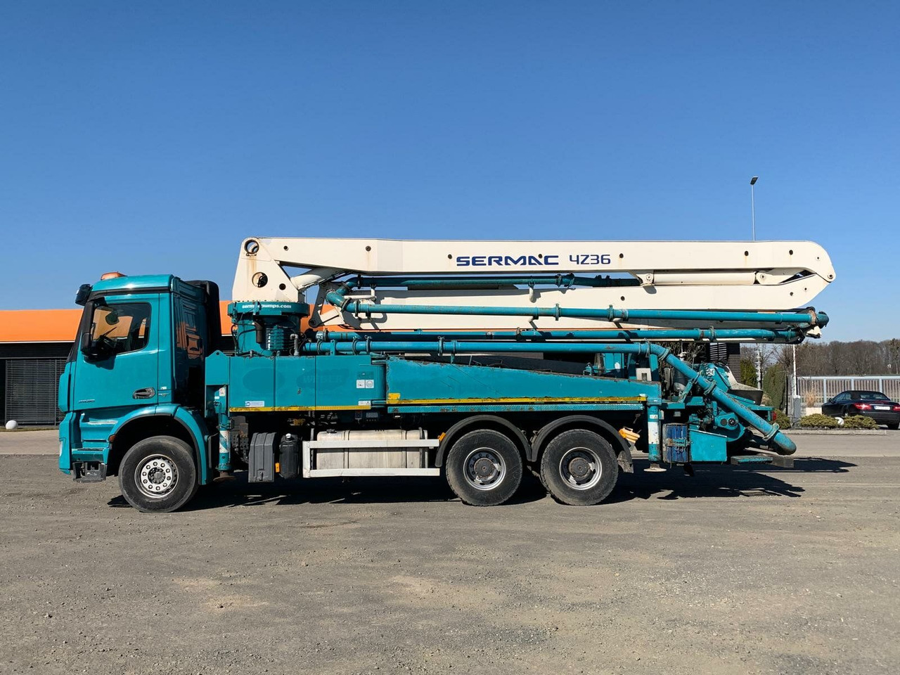 Mercedes-Benz AROCS 2636 6x4 Euro 6 Betonpumpe SERMAC 4Z36 - 混凝土泵车:图4 Mercedes-Benz AROCS 2636 6x4 Euro 6 Betonpumpe SERMAC 4Z36 - 混凝土泵车:图4