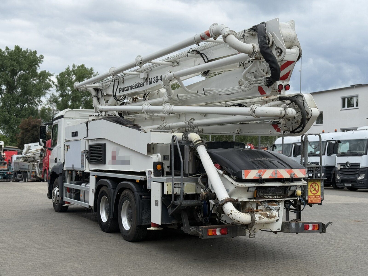 Mercedes-Benz AROCS 2840 6x4 Betonp. Putzmeister BSF36-4.16HLS - 混凝土泵车:图5 Mercedes-Benz AROCS 2840 6x4 Betonp. Putzmeister BSF36-4.16HLS - 混凝土泵车:图5