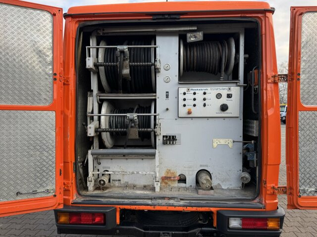 真空车 Mercedes-Benz Vario 818D Kanalreiniger Rockstroh Drain Jet 100：图13