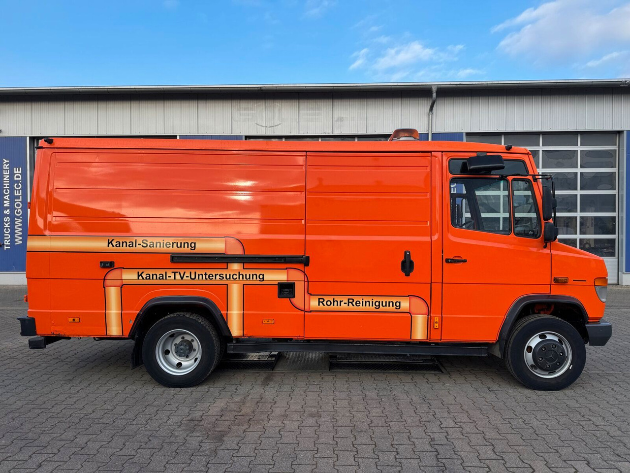 Mercedes-Benz Vario 818D Kanalreiniger Rockstroh Drain Jet 100 - 真空车:图4 Mercedes-Benz Vario 818D Kanalreiniger Rockstroh Drain Jet 100 - 真空车:图4