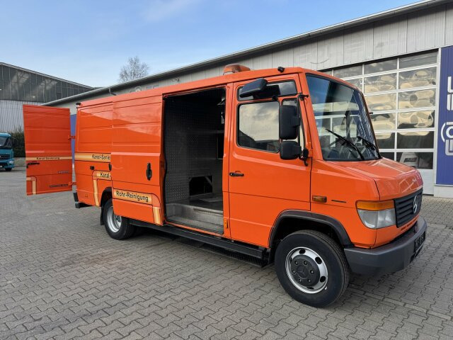 真空车 Mercedes-Benz Vario 818D Kanalreiniger Rockstroh Drain Jet 100：图8