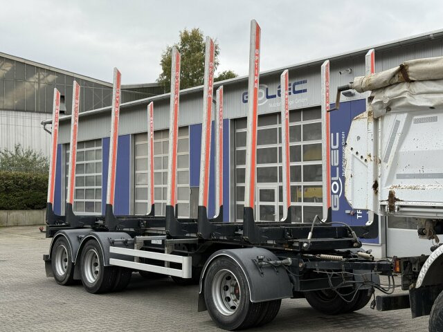 木材运输拖车 PAVIC HTA 27 Holzanhänger 3 Achse 27.000 Kg:图1