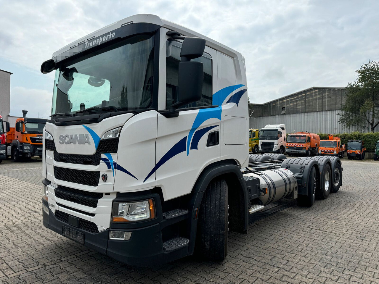 Scania G 410 B8x2*6 NB LNG Fahrgestell Nebenantrieb - 驾驶室底盘卡车, 起重车:图3 Scania G 410 B8x2*6 NB LNG Fahrgestell Nebenantrieb - 驾驶室底盘卡车, 起重车:图3
