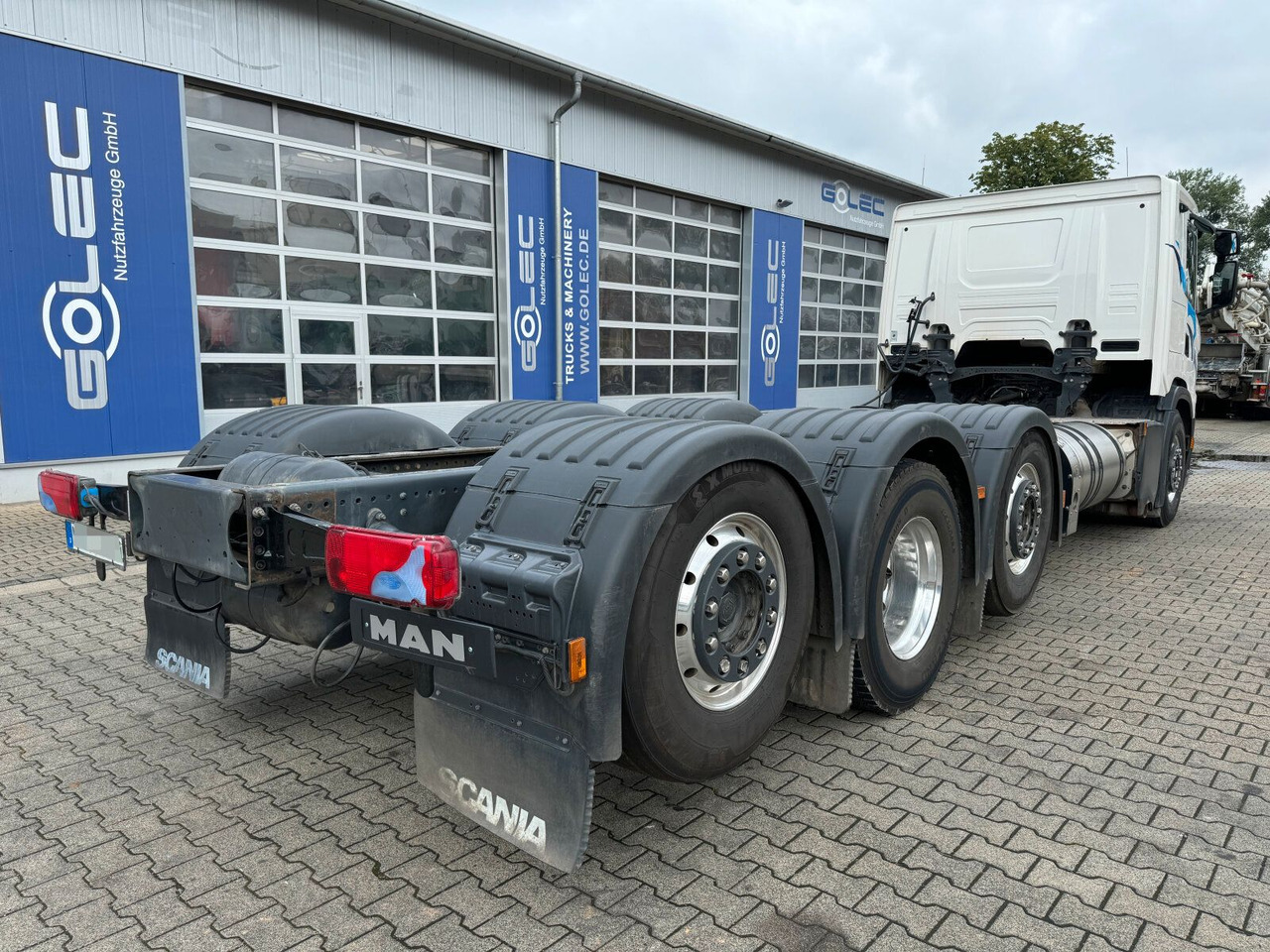 Scania G 410 B8x2*6 NB LNG Fahrgestell Nebenantrieb - 驾驶室底盘卡车, 起重车:图5 Scania G 410 B8x2*6 NB LNG Fahrgestell Nebenantrieb - 驾驶室底盘卡车, 起重车:图5