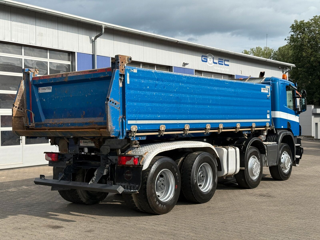 Scania P 410 8x4 Dreiseitenkipper DAUTEL - 翻斗车:图5 Scania P 410 8x4 Dreiseitenkipper DAUTEL - 翻斗车:图5