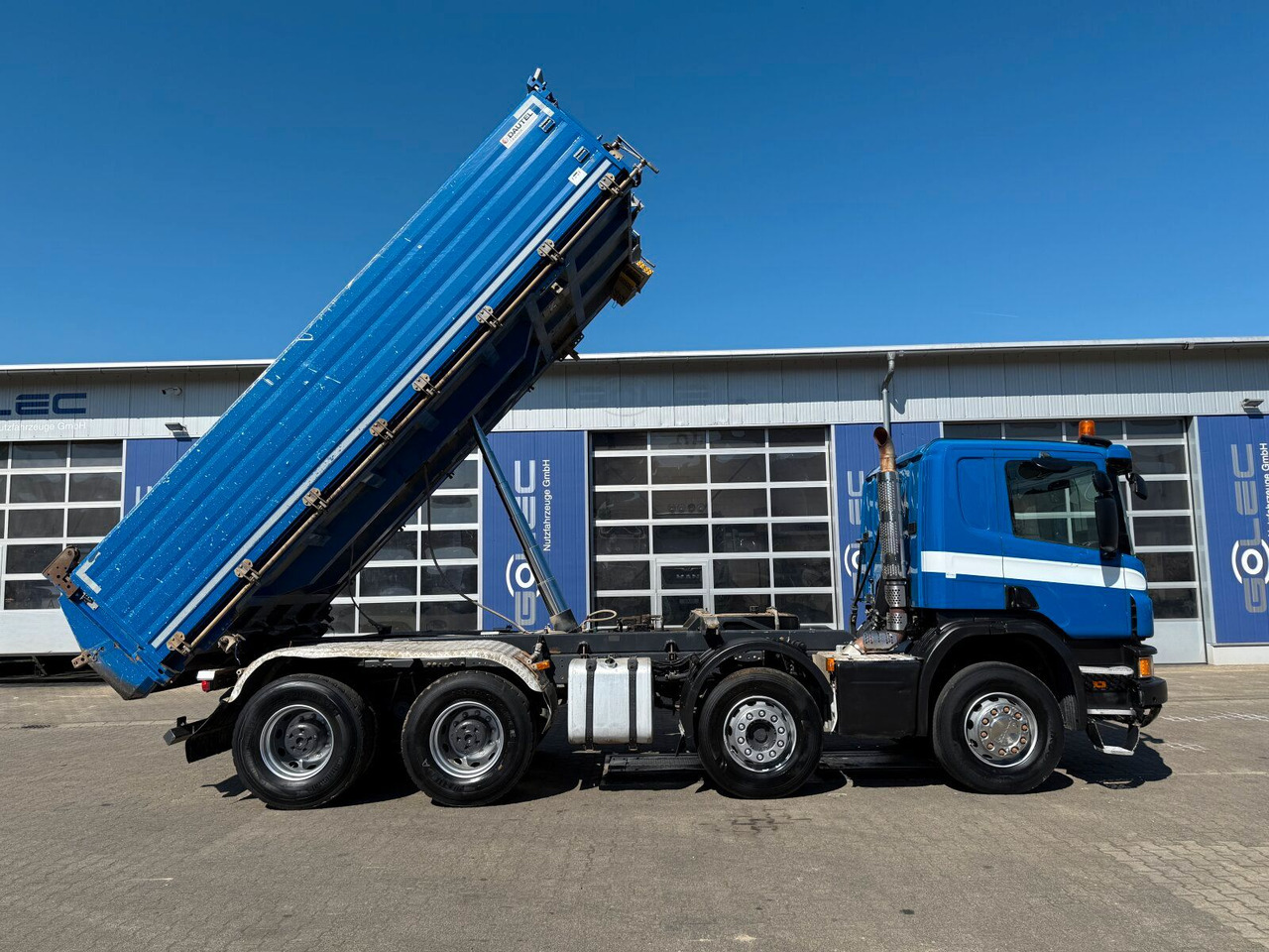 Scania P 410 8x4 Dreiseitenkipper DAUTEL - 翻斗车:图4 Scania P 410 8x4 Dreiseitenkipper DAUTEL - 翻斗车:图4