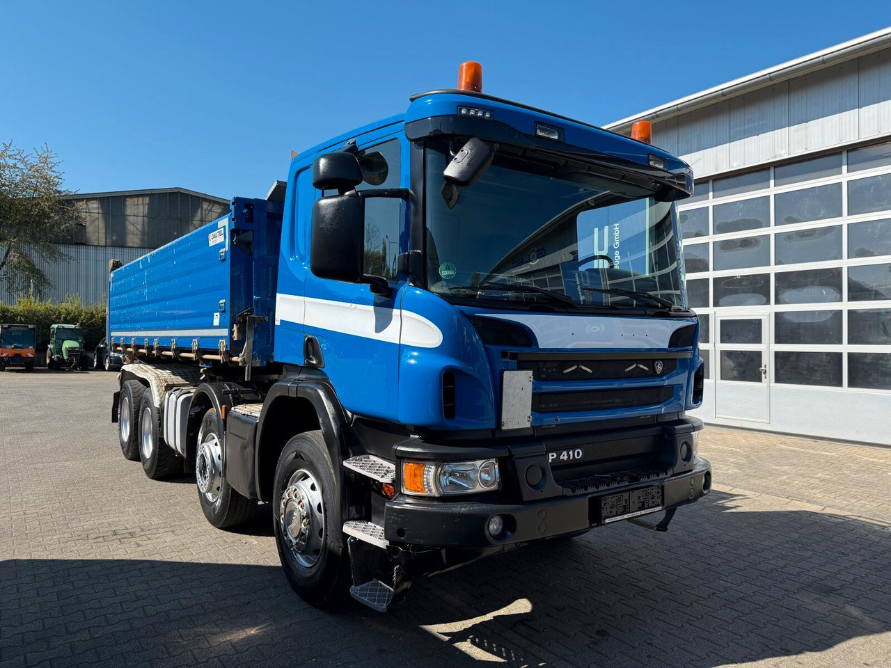 Scania P 410 8x4 Dreiseitenkipper DAUTEL - 翻斗车:图1 Scania P 410 8x4 Dreiseitenkipper DAUTEL - 翻斗车:图1