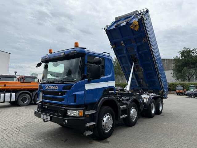 Scania P 410 8x4 Dreiseitenkipper DAUTEL - 翻斗车:图4 Scania P 410 8x4 Dreiseitenkipper DAUTEL - 翻斗车:图4