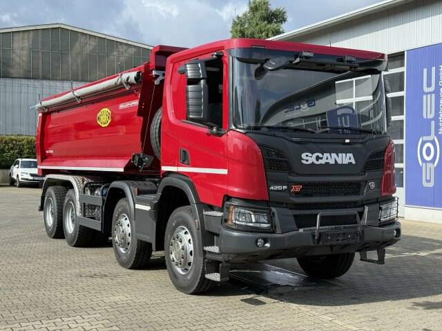Scania P 420 8x4 Kipper Meiller 18,5m3 Euro 6 - 翻斗车:图1 Scania P 420 8x4 Kipper Meiller 18,5m3 Euro 6 - 翻斗车:图1