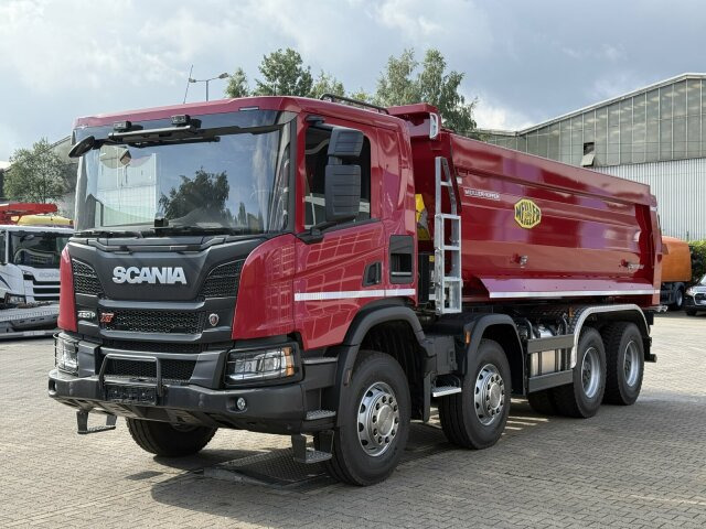 Scania P 420 8x4 Kipper Meiller 18,5m3 Euro 6 - 翻斗车:图3 Scania P 420 8x4 Kipper Meiller 18,5m3 Euro 6 - 翻斗车:图3