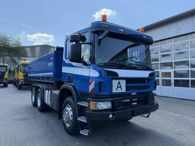 Scania P 450 6x4 Dreiseitenkipper DAUTEL - 翻斗车:图1 Scania P 450 6x4 Dreiseitenkipper DAUTEL - 翻斗车:图1