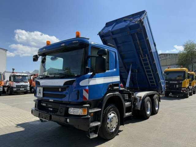 Scania P 450 6x4 Dreiseitenkipper DAUTEL - 翻斗车:图3 Scania P 450 6x4 Dreiseitenkipper DAUTEL - 翻斗车:图3
