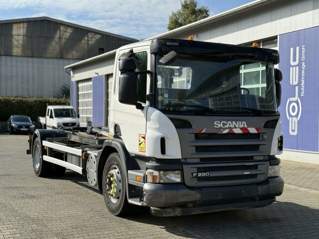 Scania P280 4x2 Abrollkipper Palfinger Knickhaken T15A - 吊钩升降车:图1 Scania P280 4x2 Abrollkipper Palfinger Knickhaken T15A - 吊钩升降车:图1