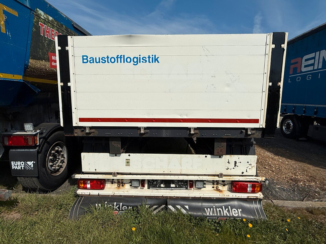 Schmitz Cargobull Gotha AFG 18 BS Baustoffanhänger 2 Achse - 栏板式/ 平板拖车:图4 Schmitz Cargobull Gotha AFG 18 BS Baustoffanhänger 2 Achse - 栏板式/ 平板拖车:图4