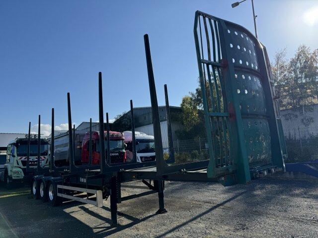 木材运输半挂车 Schwarzmüller HS 3/E Langmaterial Holz 3 Achse 35.000 Kg：图6